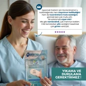 Gümüş İyonlu 2'li Hasta Hijyen Saç Yıkama Bonesi ve Vücut Temizleme Kesesi Temizlik Seti thumbnail 5