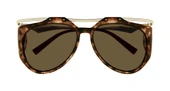 Saint Laurent Ysl M137 Amelıa 002 55 G Kadın Güneş Gözlüğü - Kahverengi thumbnail 2