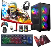 Turbox Tx5140 Intel Core i5 8400 16GB Ram 512GB SSD 4GB GT740 GDDR5 23.6 100Hz Curved Oem Paket thumbnail 1