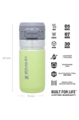 Stanley Go Quick Flip Paslanmaz Çelik Termos 0.47lt. Cıtron - 2