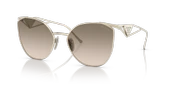 Prada PR 50ZS ZVN3D0 Pale Gold-Grey Kadın Güneş Gözlüğü thumbnail 1
