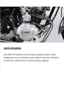 Kuba Çita 50-rx Gold Motosiklet Beyaz - 2