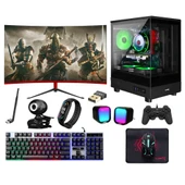 Turbox Tx6178 i5 10400F 32GB Ram 512GB SSD 8GB RX580 23.6 Curved 165Hz Oyuncu Masaüstü Bilgisayarı - 1