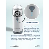 Yetişkinler Ve Çocuklar Için Şarj Edilebilir Taşınabilir Mesh Nebulizatör thumbnail 5