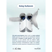 Yetişkinler Ve Çocuklar Için Şarj Edilebilir Taşınabilir Mesh Nebulizatör thumbnail 3