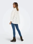 Only 15360467 Kadin Gomlek - Ekru thumbnail 2