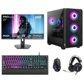 Dragos DRx7750 Ryzen 5 7600 32GB DDR5 1TB NVMe 16GB RTX5060Ti 27 İnç 200Hz 1ms Oem Paket thumbnail 1