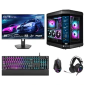 Dragos DRx7914 Ryzen 7 9800X3D 32GB DDR5 2TB GEN4 NVMe 32GB RTX5090 27 İnç 240Hz 1ms QHD Oyuncu Hazır Sistem - 1