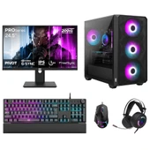 Dragos DRx7833 Ryzen 7 7700 32GB DDR5 1TB NVMe 12GB RTX5070 24.5 İnç 200Hz 1ms Oem Paket thumbnail 1