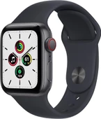 Apple Watch SE GPS + Cellular 40mm Uzay Grisi Alüminyum Kasa ve Spor Kordon Akıllı Saat (Apple Türkiye Garantili) - 1