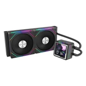 Dragos AquaForge V2 240MM Siyah ARGB LCD Ekranlı İşlemci Sıvı Soğutucu - 2