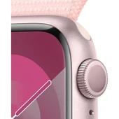 Apple Watch Series 9 GPS + Cellular 41mm Pembe Alüminyum Kasa ve Uçuk Pembe Spor Loop Kordon Akıllı Saat (Apple Türkiye Garantili) - 2