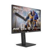 Dragos PROSeries P238FHD200 1ms FHD 200Hz 23.8 İnç FreeSync G-Sync IPS Pivot Oyuncu Monitörü - 2