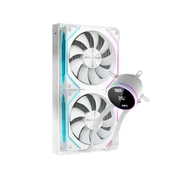 Dragos FrostBite 240 Intel-AMD 240MM Isı Göstergeli ARGB Beyaz Sıvı Soğutucu - 3