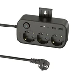 3680W Akım ve çocuk korumalı 2-USB A 2-TYPE C girişli duvar aparatlı - 1