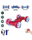 Vardem Bilekten Kontrollü 2.4GHz Işıklı ve Müzikli 4 Teker Tırmanış Aracı Kırmızı RQ2093 thumbnail 2