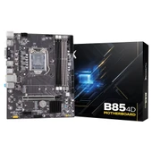 Turbox FourTeam B85(H81) Sata.M2 4*Ddr3 1600MHz Usb 3.0 Vga Hdmi Ses G.Lan 1150P 4.Gen Anakart - 1