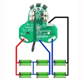 Powermaster PM-28350 Bosch BAT411 12V Akülü Matkap Uyumlu Batarya Pil Koruma BMS Devresi thumbnail 2