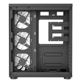 Turbox Teras Akvaryum Cam Tasarım 4X ARGB Fan 500W PSU USB 3.0 ATX Oyuncu Bilgisayar Kasası - 8