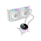 Dragos FrostBite 240 Intel-AMD 240MM Isı Göstergeli ARGB Beyaz Sıvı Soğutucu - 2