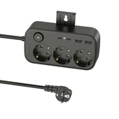 3680W Akım ve çocuk korumalı 2-USB A 2-TYPE C girişli duvar aparatlı - 2