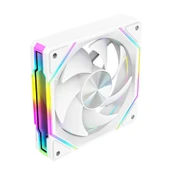 Dragos LS300 V2 Reverse 120mm ARGB, 2000RPM, Kontrolcü, Kumanda PWM 4x Set Beyaz Kasa Fanı - 2
