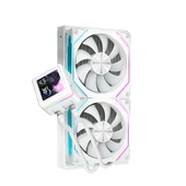 Dragos AquaForge V2 240MM Beyaz ARGB LCD Ekranlı İşlemci Sıvı Soğutucu - 3