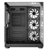 Turbox Teras Akvaryum Cam Tasarım 4X ARGB Fan 500W PSU USB 3.0 ATX Oyuncu Bilgisayar Kasası - 10