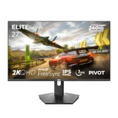 Dragos ELITESeries E270QHD240 1ms QHD 240hz 2560x1440 27 İnç FreeSync IPS Pivot Oyuncu Monitörü - 1