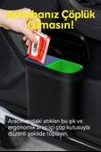 Çift Bölmeli Akıllı Araç Çöp Kovası Aracınızda Temizlik ve Düzenin Yeni Adı - 2