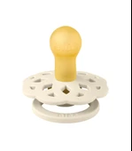 Bibs Boheme Kauçuk Emzik 0-6 Ay Ivory thumbnail 2