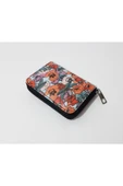 renkli çiçekler Cüzdan Çocuk Cüzdanı 13x9 CM - 4