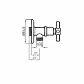 Kale A100 Ara Musluk (Küçük) - 2