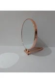 renkli çiçekler Makyaj Aynası Bakır Renk Ayna thumbnail 2