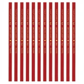 Faber-Castell 1700 Kurşun Asetat Kalemi Kırmızı 12 Adet thumbnail 1