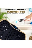 Glr 560 Dijital Ekranlı Kumandalı Titreşim Masaj Platformu | Bluetooth Müzik Özellikli Egzersiz Aleti - 6