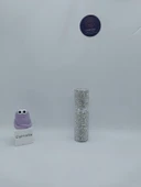 Parıldayan Elmas İşlemeli Mini Doldurulabilir Parfüm Şişesi 10 ML (Gümüş) - 2