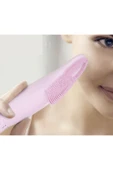 renkli çiçekler Yumuşak Silikon Yüz Temizleme Fırçası Yüz Masaj Fırçası thumbnail 5