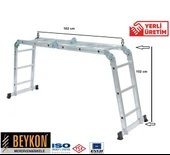 BEYKON 3.70 M KALIN PROFİL AKROBAT MERDİVEN - 1