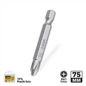 SGS YILDIZ UÇLU BİTS S2 PH1*75 MM*10X SGS3907 - 1