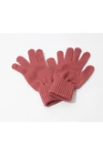 renkli çiçekler Kadın Eldiven Pembe Renk Kadın Eldiveni thumbnail 1