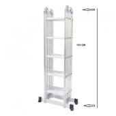 BEYKON 5.70 M KALIN PROFİL COK AMACLI AKROBAT MERDIVEN thumbnail 4