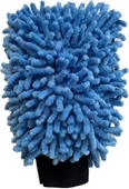 Araba Oto Yıkama Temizlik Eldiveni Süngeri Peluş Büyük Boy Çift Yüzeyli 22x19cm - 4
