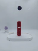 Parıldayan Elmas İşlemeli Mini Doldurulabilir Parfüm Şişesi 10 ML (Kırmızı) - 2