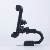 Motosiklet Telefon Tutucu Ayna Montajlı  Motosiklet Dikiz Aynası Telefon Tutucu - 2