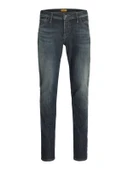 JACK JONES Erkek Rahat Kesim Kot Pantolon 12278082 thumbnail 1