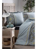 Özdilek Çift Kişilik Ranforce Brodats Nevresim Takımı - Antrasit 3715 - 5