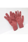 renkli çiçekler Kadın Eldiven Pembe Renk Kadın Eldiveni thumbnail 3
