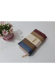 LİONER Kadın Cüzdan Şerit Desenli Kullanışlı Cüzdan Kadın Cüzdanı 17x10x4.5 Cm thumbnail 1