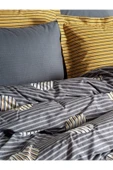 Cotton Box Modern Tek Kişilik Nevresim Takımı Strew Gri - 2
